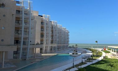 DEPARTAMENTO EN RENTA FRENTE AL MAR EN TELCHAC