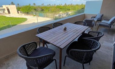 DEPARTAMENTO EN RENTA FRENTE AL MAR EN TELCHAC