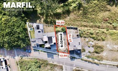 Terreno en Venta con Vista Barranca y Bosque en Residencial Albaterra Colima