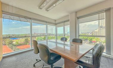 PISO DE OFICINA AMUEBLADO VISTA AL RÍO -  NUÑEZ