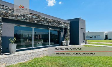 Casa en  venta, Canning, Fincas del Alba. Lote 1095 m2. 4 amb.