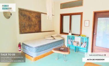 Casa de huespedes con vista al mar San Agustinillo