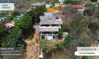 Casa de huespedes con vista al mar San Agustinillo