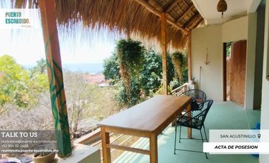 Casa de huespedes con vista al mar San Agustinillo