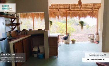 Casa de huespedes con vista al mar San Agustinillo