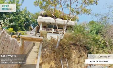 Casa de huespedes con vista al mar San Agustinillo