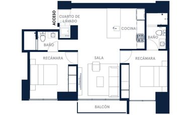 DEPARTAMENTO EN RENTA EN ROMA NORTE