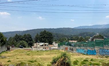 TERRENO EN VENTA EN CUAJIMALPA