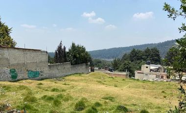 TERRENO EN VENTA EN CUAJIMALPA