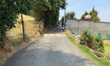 TERRENO EN VENTA EN CUAJIMALPA