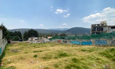 TERRENO EN VENTA EN CUAJIMALPA