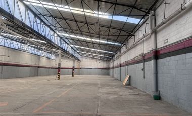 ¡En Renta Bodega de 1400 m² en Alce Blanco, Naucalpan!
