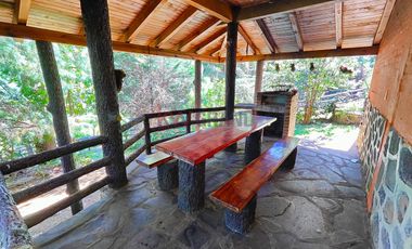 Cabaña en Mazamitla La Cofradía con vista al bosque ideal para inversión