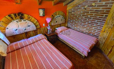 Cabaña en Mazamitla La Cofradía con vista al bosque ideal para inversión