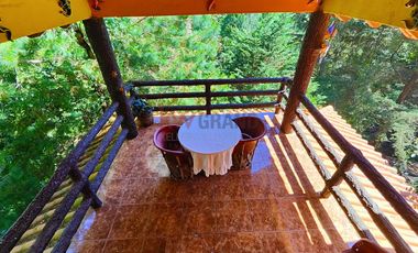 Cabaña en Mazamitla La Cofradía con vista al bosque ideal para inversión