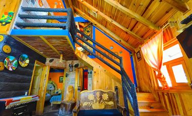 Cabaña en Mazamitla La Cofradía con vista al bosque ideal para inversión