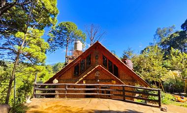 Cabaña en Mazamitla La Cofradía con vista al bosque ideal para inversión