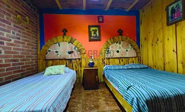 Cabaña en Mazamitla La Cofradía con vista al bosque ideal para inversión