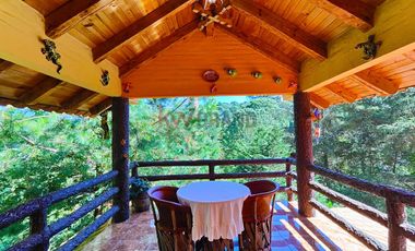 Cabaña en Mazamitla La Cofradía con vista al bosque ideal para inversión