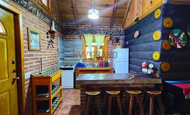 Cabaña en Mazamitla La Cofradía con vista al bosque ideal para inversión