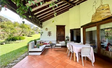 Vendo casa campestre colonial en parcelacion