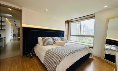 Apartamento Amoblado,Cerca   A Loma De  los Balsos, el Poblado