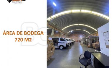 ARRIENDO BODEGA 1.248 M2 ENGATIVA
