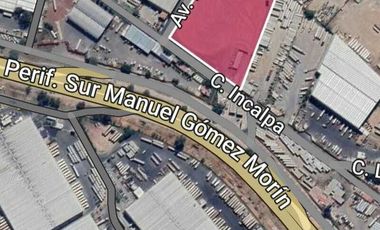 TERRENO RENTA 10,000 M2 AV LA LLAVE ESQ. C. INCALPA GUADALAJARA JALISCO