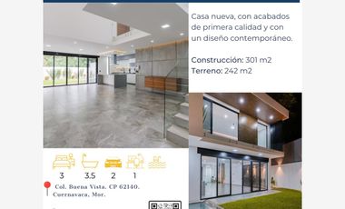 Casa en venta en Buenavista, Cuernavaca, Morelos