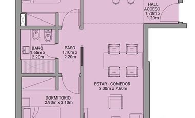 Venta Departamento 2 dormitorios Centro Neuquén