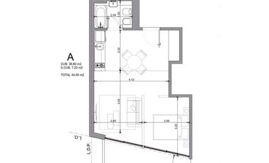 Departamento en  venta 2 ambientes Palermo
