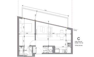 Departamento en  venta 2 ambientes Palermo