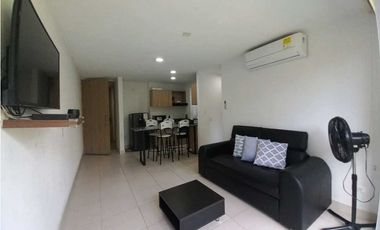 Apartamento en arriendo / venta amoblado en Pozos Colorados