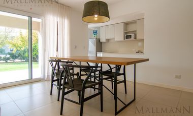 Venta departamento planta baja con jardin 3 ambientes Terrazas al Golf Pilara