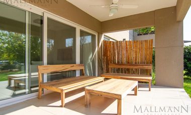 Venta departamento planta baja con jardin 3 ambientes Terrazas al Golf Pilara