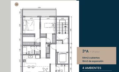 Departamento en La Lucila-Vias/Maipu