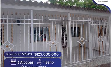 Se vende casa en Soledad 2000