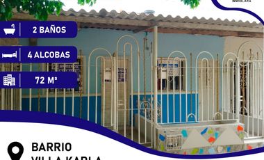 Se venden apartamentos en el barrio Villa Karla de Soledad.