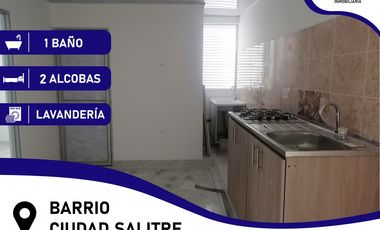 Se arrienda apartamento en el barrio Ciudad Salitre en Soledad.