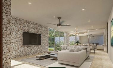 Casa en venta en privada residencial de 4 habitaciones zona de Xacantún