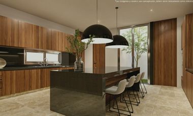 Casa en venta en privada residencial de 4 habitaciones zona de Xacantún