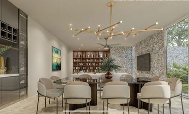Casa en venta en privada residencial de 4 habitaciones zona de Xacantún