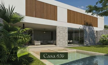 Casa en venta en privada residencial de 4 habitaciones zona de Xacantún