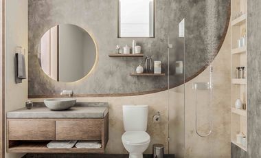 Departamento en venta en segunda fila en playas de San Benito Yucatán