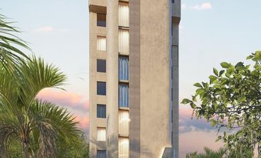 Departamento en venta en segunda fila en playas de San Benito Yucatán