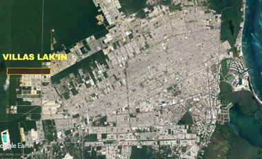 Terreno Comercial en avenida y esquina en Cancun