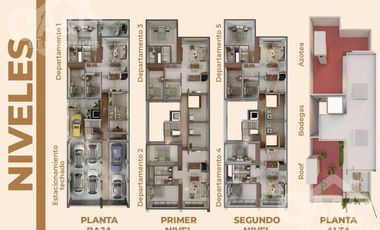 Departamentos en Venta en Fraccionamiento Pomona