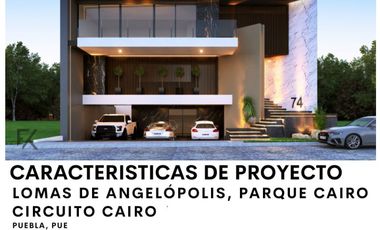 MUY BONITO CASA EN LOMAS ANGELOPOLIS II PARQUE CAIRO