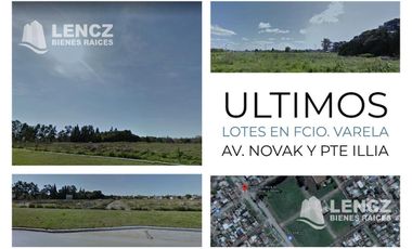 Tu Lote en Florencio Varela, con escritura, Anticipo y Financiacion. VIVIENDA, COMERCIAL, LOTES EN BLOCK