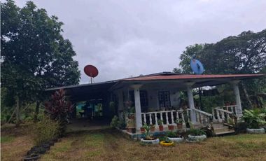 VENDO CASA CON LOTE EN  CHIRIQUI SANTO DOMINGO
